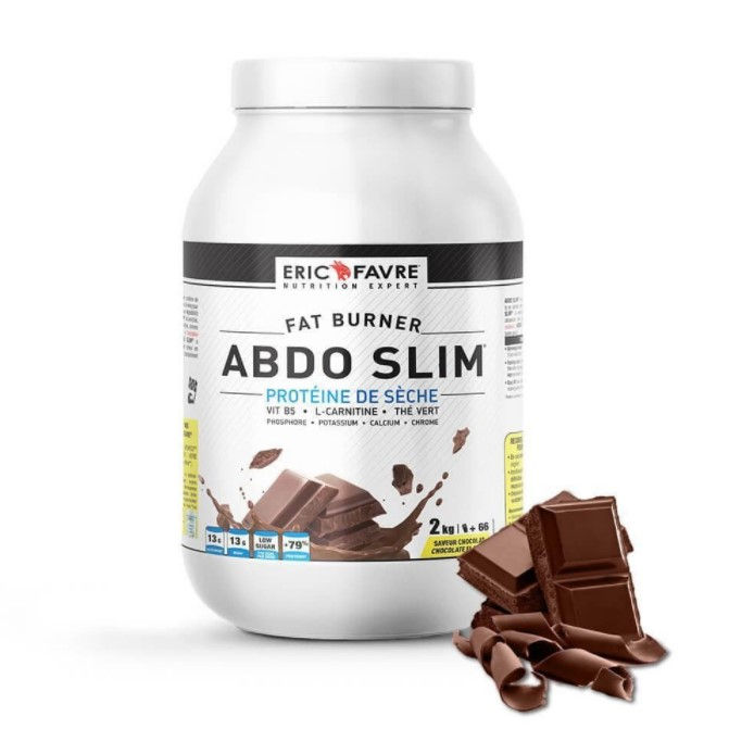 ABDO SLIM - Protéine de sèche Chocolat 500g