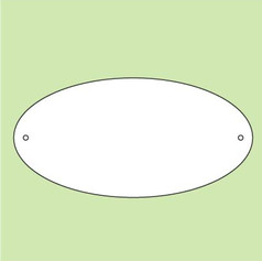 Oval Plaques