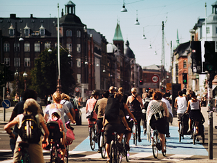 Dinamarca celebra el día mundial de la bicicleta