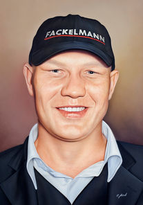 Porträt des Boxers Axel Schulz