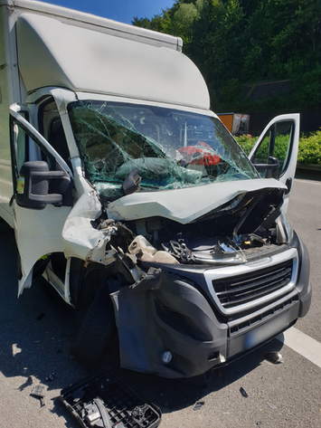 Einsatz Nr. 8, Verkehrsunfall auf A2