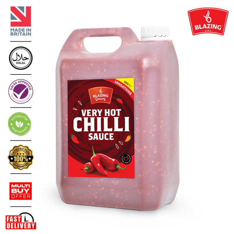Thumbnail: Container filled with Very Hot Chilli Sauce