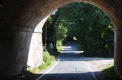 Walking in the countryside is