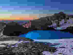 Mt Ruapehu Crater Lake - from National Parks website