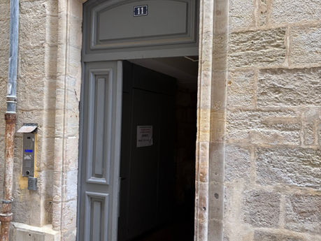 Hôtel de CHILHAUD rue de la Sagesse à Périgueux