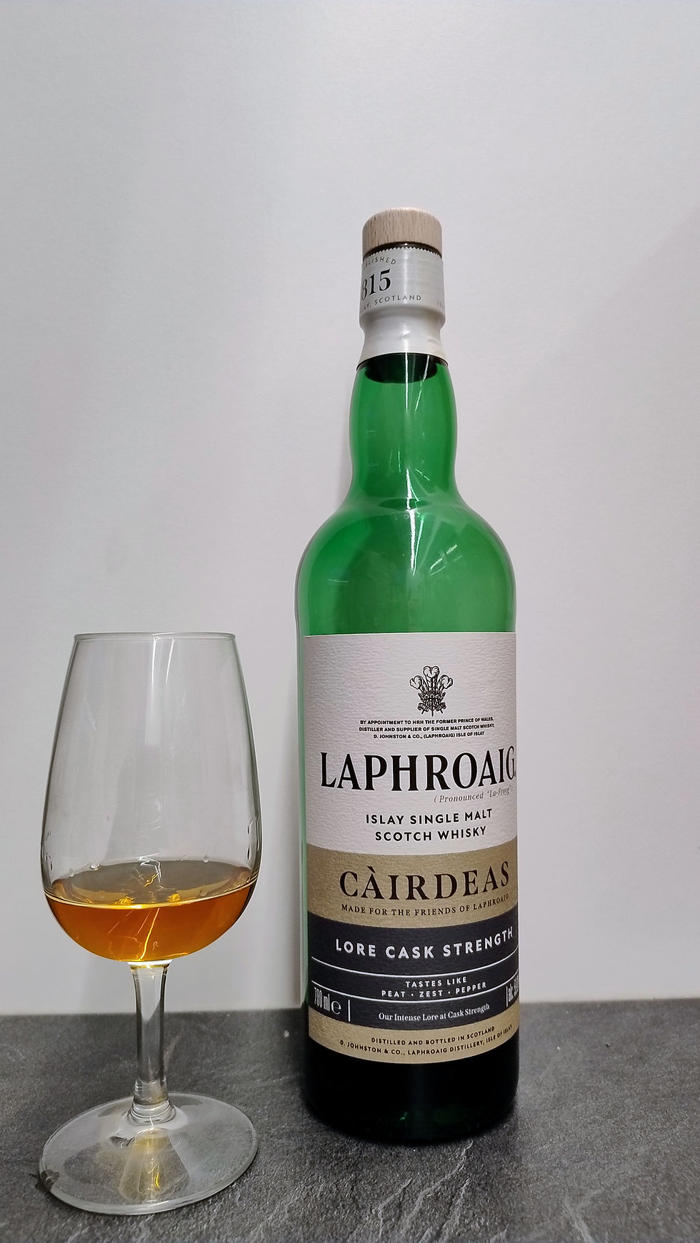 Review 270. Laphroaig Lore Cask Strength.  Cairdeas  Feis Ile 2025 release. 