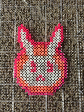 Perler Beads: D.VA Bunny Spray Pattern