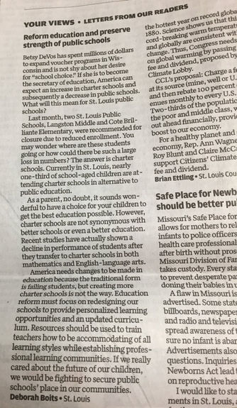Letter to the Editor!