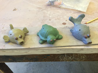 Ceramics: Underwater Creatures Ocarinas!