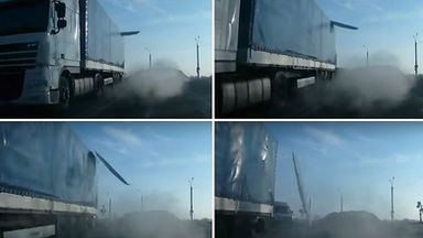 Lód na dachu ciężarówki. Jakie obowiązki, jakie możliwości i jaka odpowiedzialność?