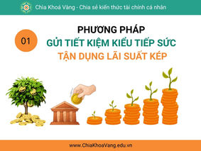 Cách gửi tiết kiệm hiệu quả với lãi suất kép