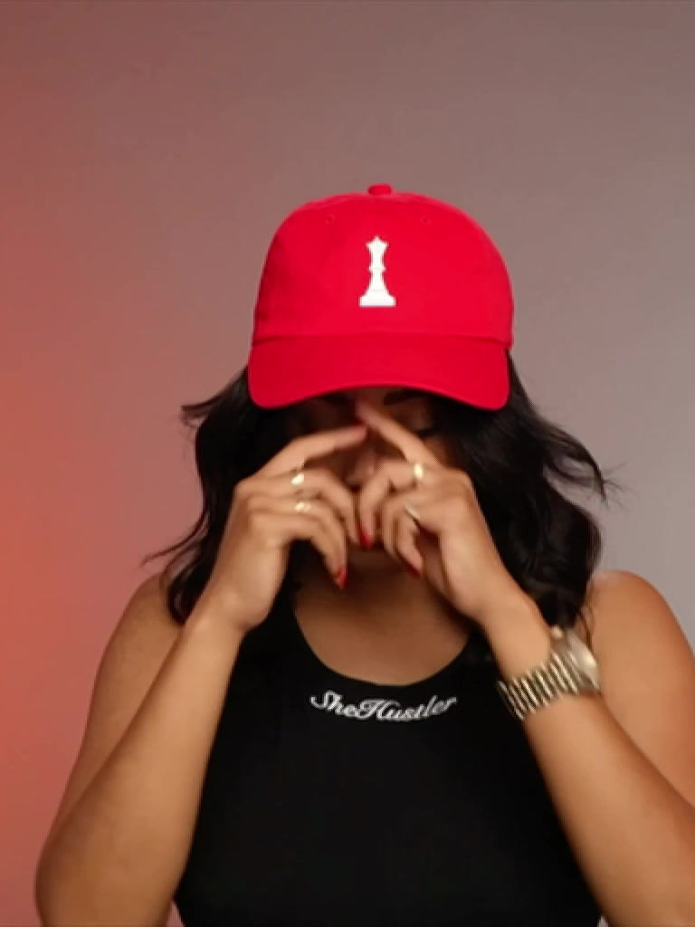 Thumbnail: "Queen Piece" SheHustler Hat in Dynamite
