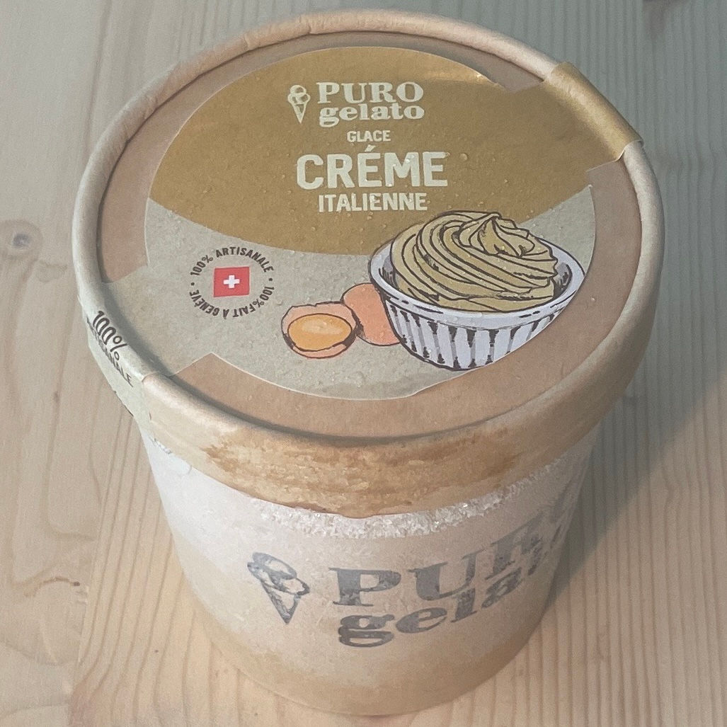 Puro Gelato Crème Italienne Glace 480ml C+
