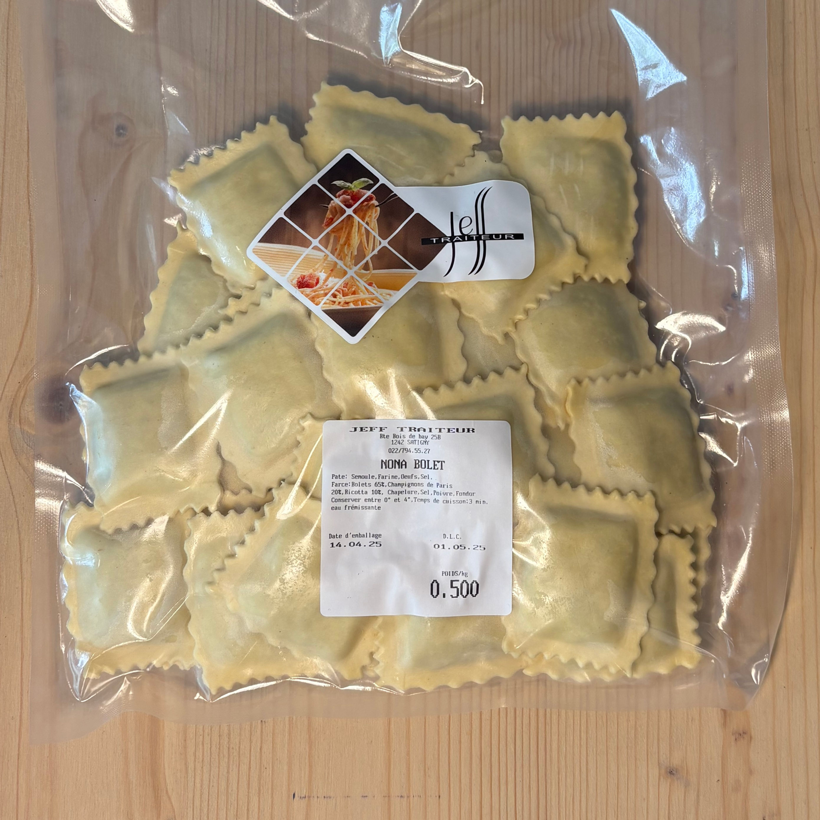 Ravioli Bolet Frais C+