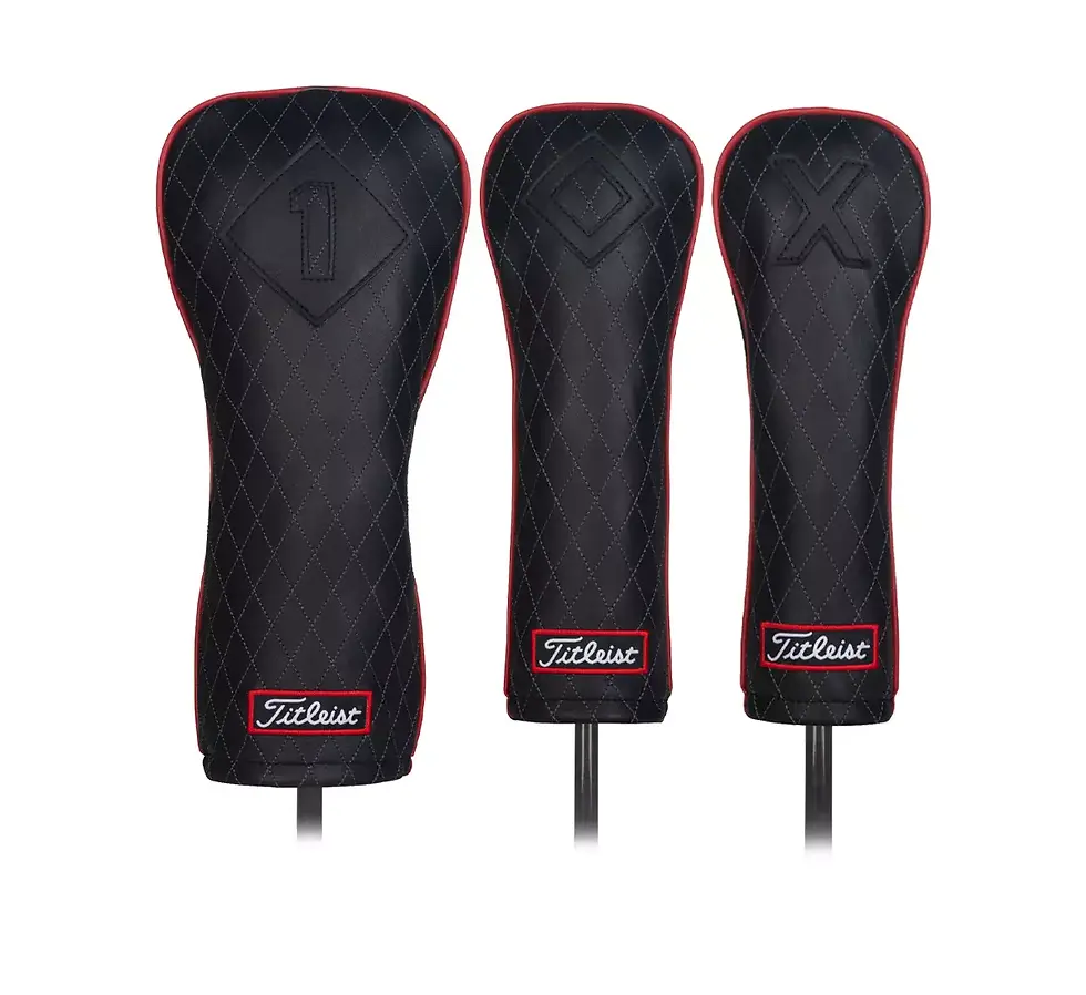 Thumbnail: Jet Black Leather Headcover