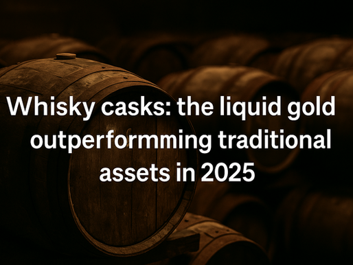 Whisky Casks: The Liquid Gold Outperforming Traditional Assets in 2025