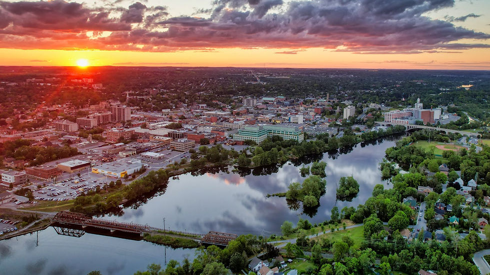 Peterborough sunset