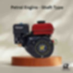 RK Plus 212cc 4-Stroke Petrol Engine - Shaft Type Economy range Front