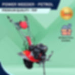 Features Double Fender 212cc Petrol Power Weeder 7HP - Premium Quality