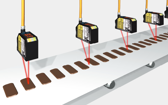 BGS-DL25TCP Fotocelda laser exactitud y precision maxima 250 mm de Rango PNP