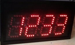 Display contador de piezas de 4 digitos de 4"