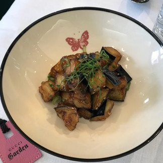 Gucci Osteria מנות במסעדה