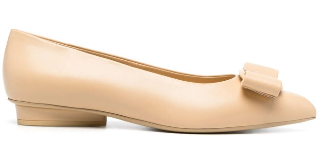 Ferragamo Viva ballerina shoes