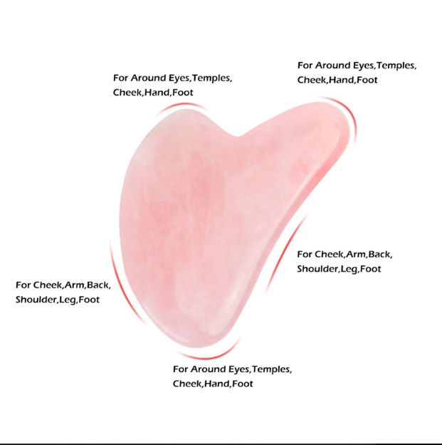 תמונה ממוזערת: כלי לטיפוח טבעי רוז קוורץ גוואשה בעבודת יד