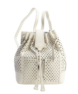 Olivia Harris  eggshell perforated l