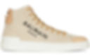 Balmain logo-print high-top sneakers