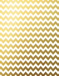 Gold chevron