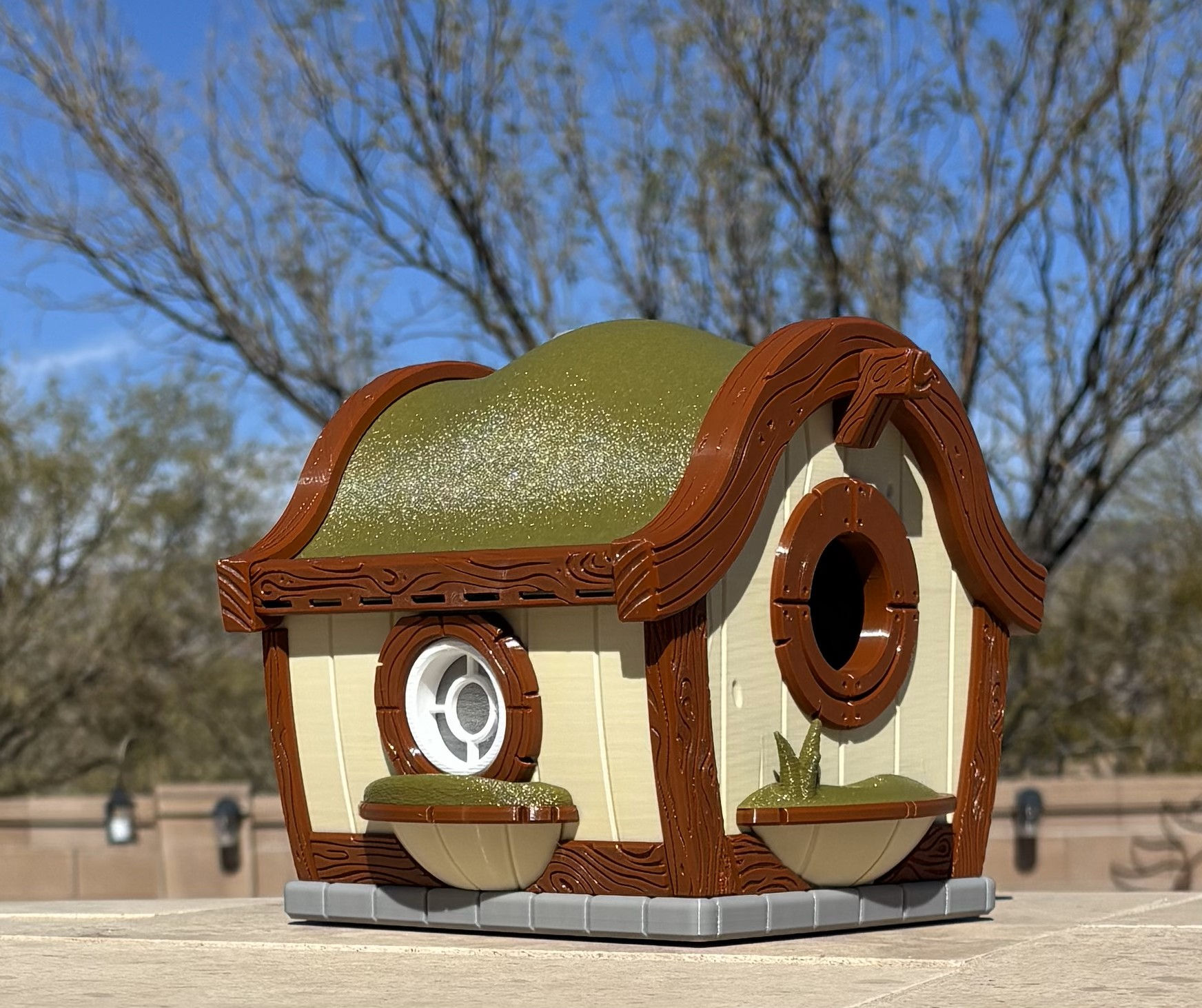 Hobbit House Birdhouse
