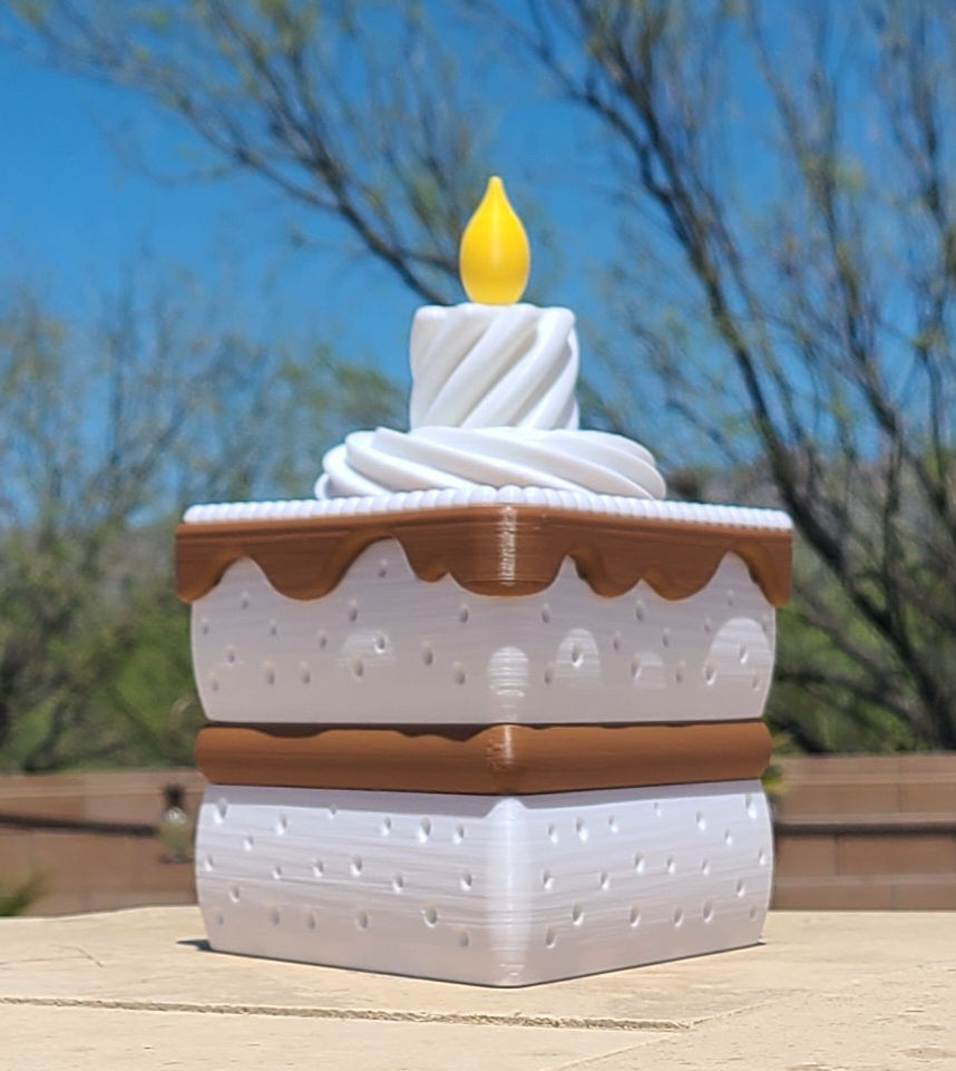 Thumbnail: The Cake Slice  Container    Candy Box- Gift Box