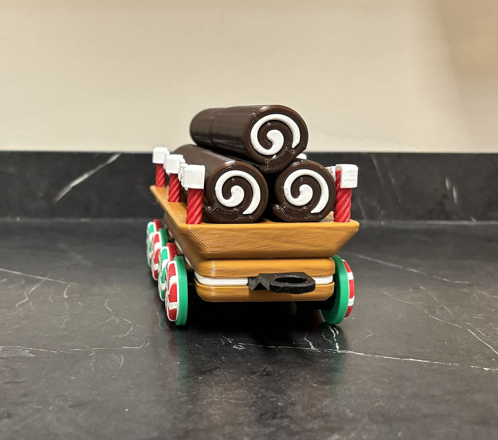 Thumbnail: The Gingerbread Train - Now  5 Pieces
