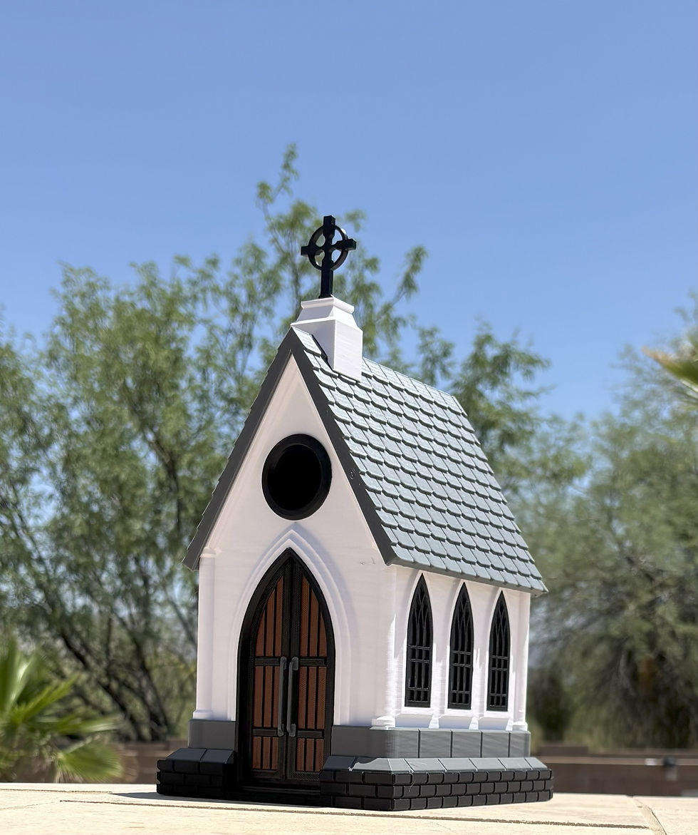 Thumbnail: Chapel Birdhouse