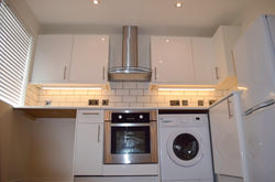 Open Kitchen Living Room Area