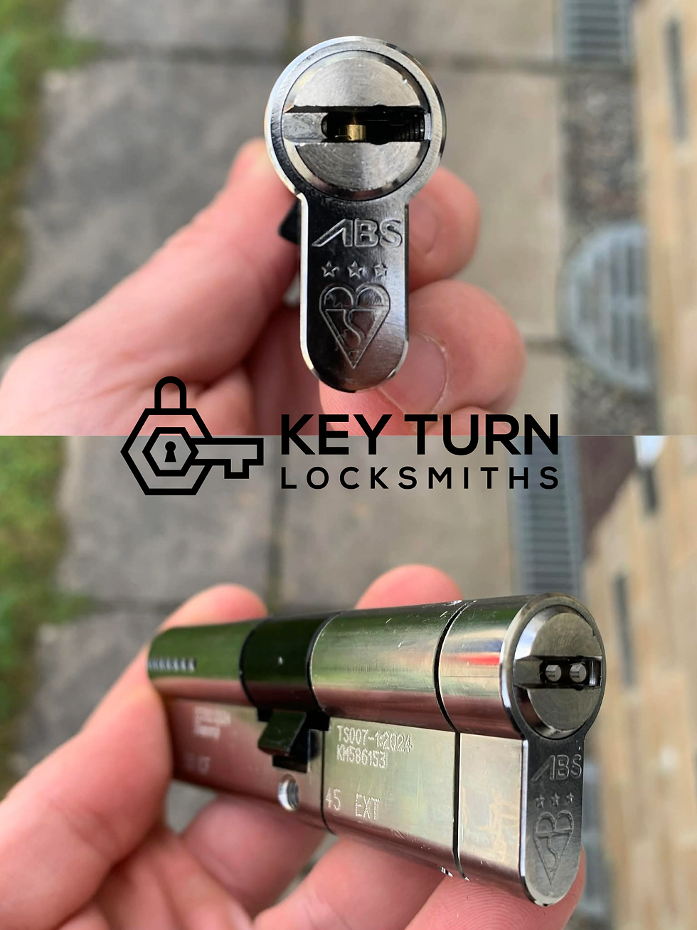 Supply and installation of ABS Master 3 star British standard locks