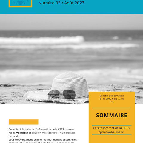 Newsletter Août 2023