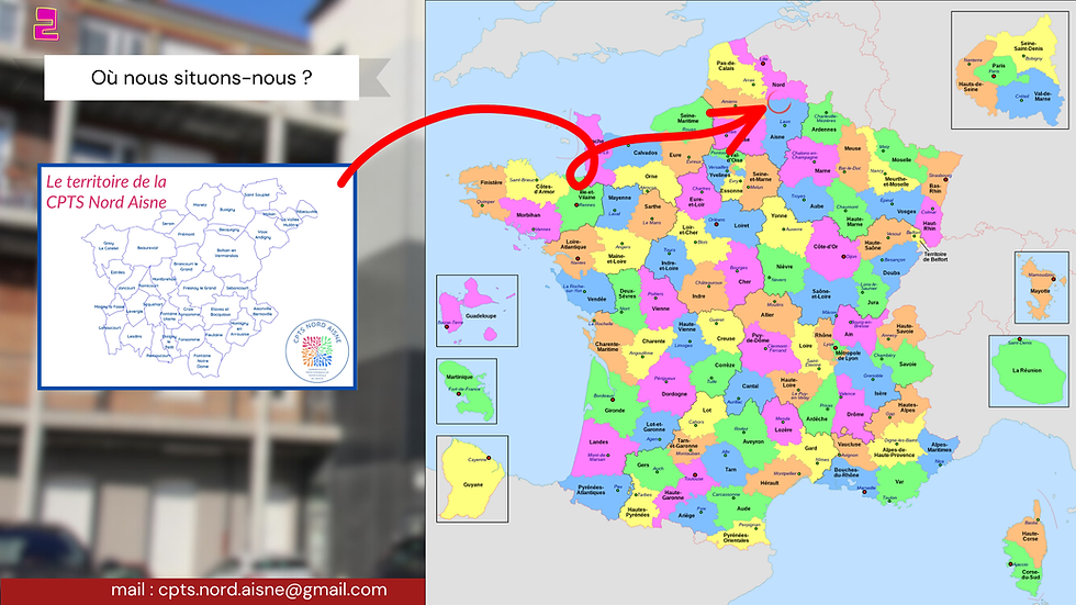 Mise à jour 2025 S'installer sur le territoire de la CPTS Nord-Aisne  Les points forts pou