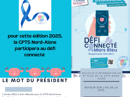 Newsletter Mars 25