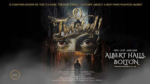 Poster for new show Twisted! based on Dickens' Oliver Twist