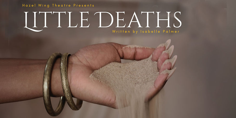 Sand running through a hand - poster for Little Deaths
