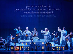 Llareggub by moonlight - the cast of Under Milk Wood. All pics: Richard Lakos