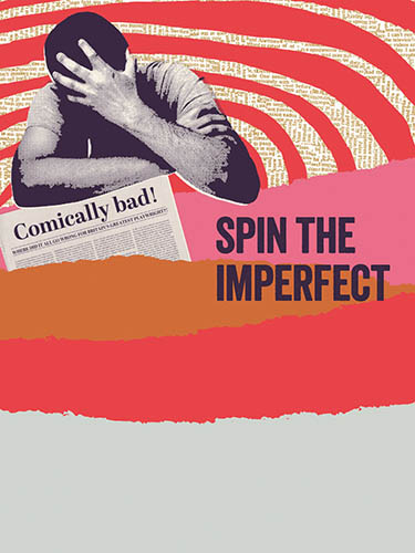Poster for Spin the Imperfect at Wirral Theatre Festival