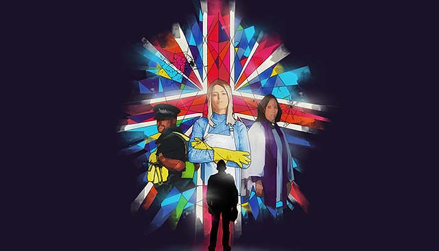 Poster for Sanctuary at Leeds Playhouse