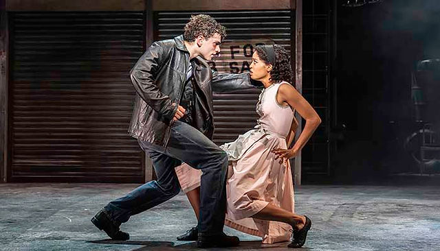 Leonardo McCorkindale (Angelo) and Anna-Maria de Freitas (Rita).