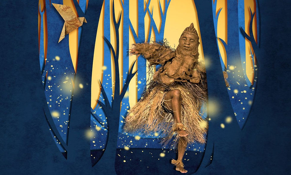 A masked dancer in an magic forest: Return to the Forest promises enchantment. Pic: Theatre-Rites