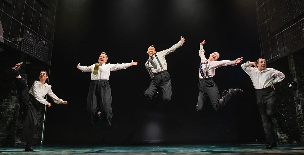 A scene from the acclaimed wartime-set musical Operation Mincemeat, at Storyhouse in May