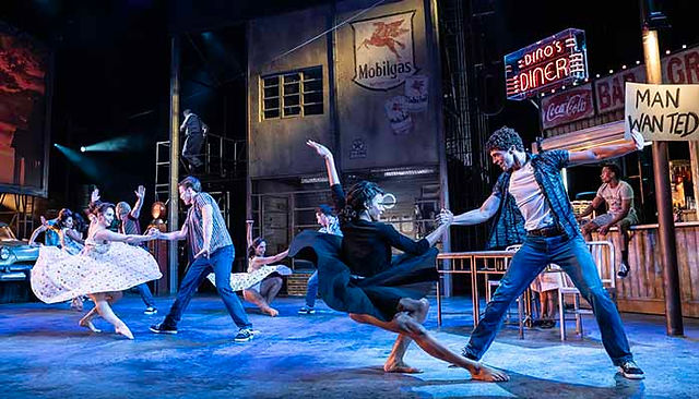 A scene from Matthew Bourne's The Car Man