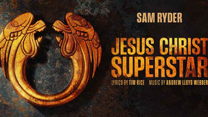 Poster for the 2027 UK tour of Jesus Christ Superstar, which will star Sam Ryder